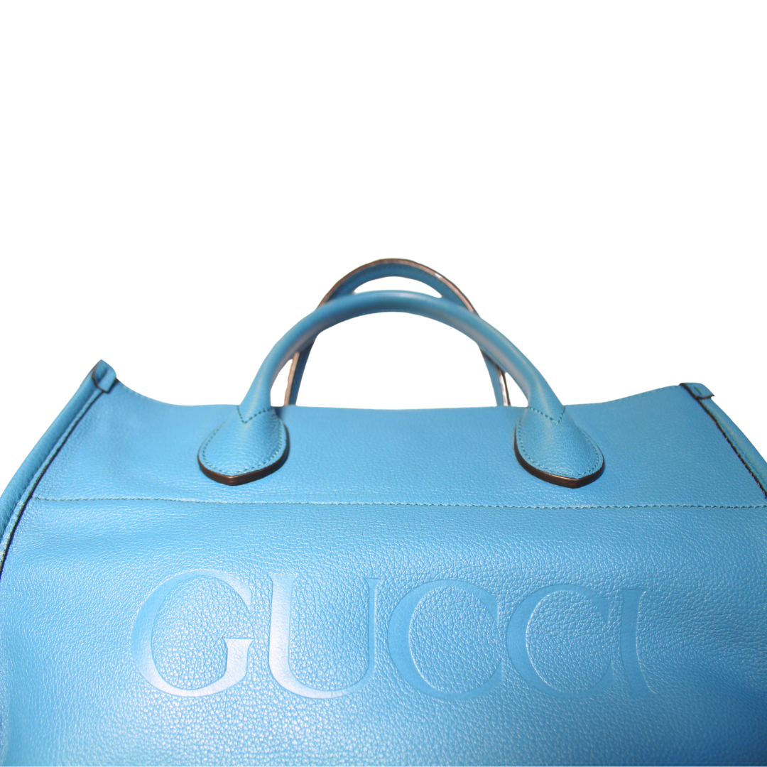 Bolsa Gucci Tote Azul