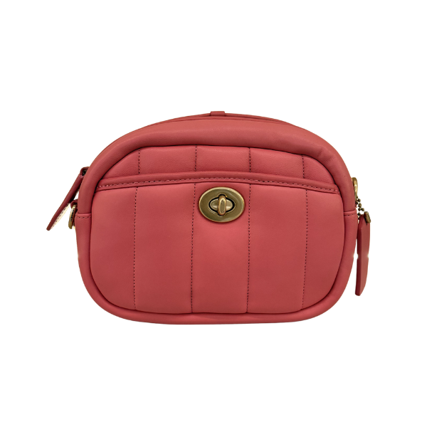 Bolsa Camera Bag Quilties Coach - Rosa