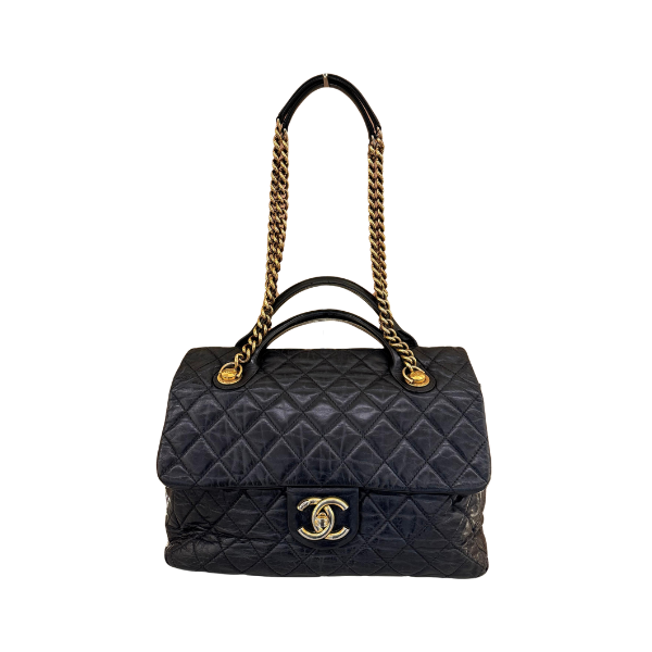 Bolsa Chanel Castle Rock Preta