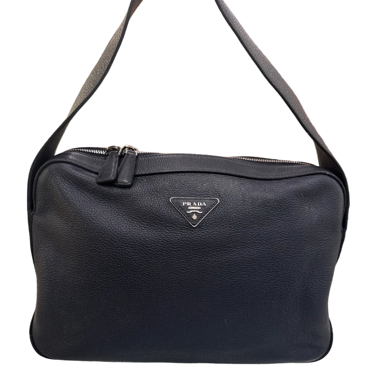 Prada Medium Leather Shoulder Bag