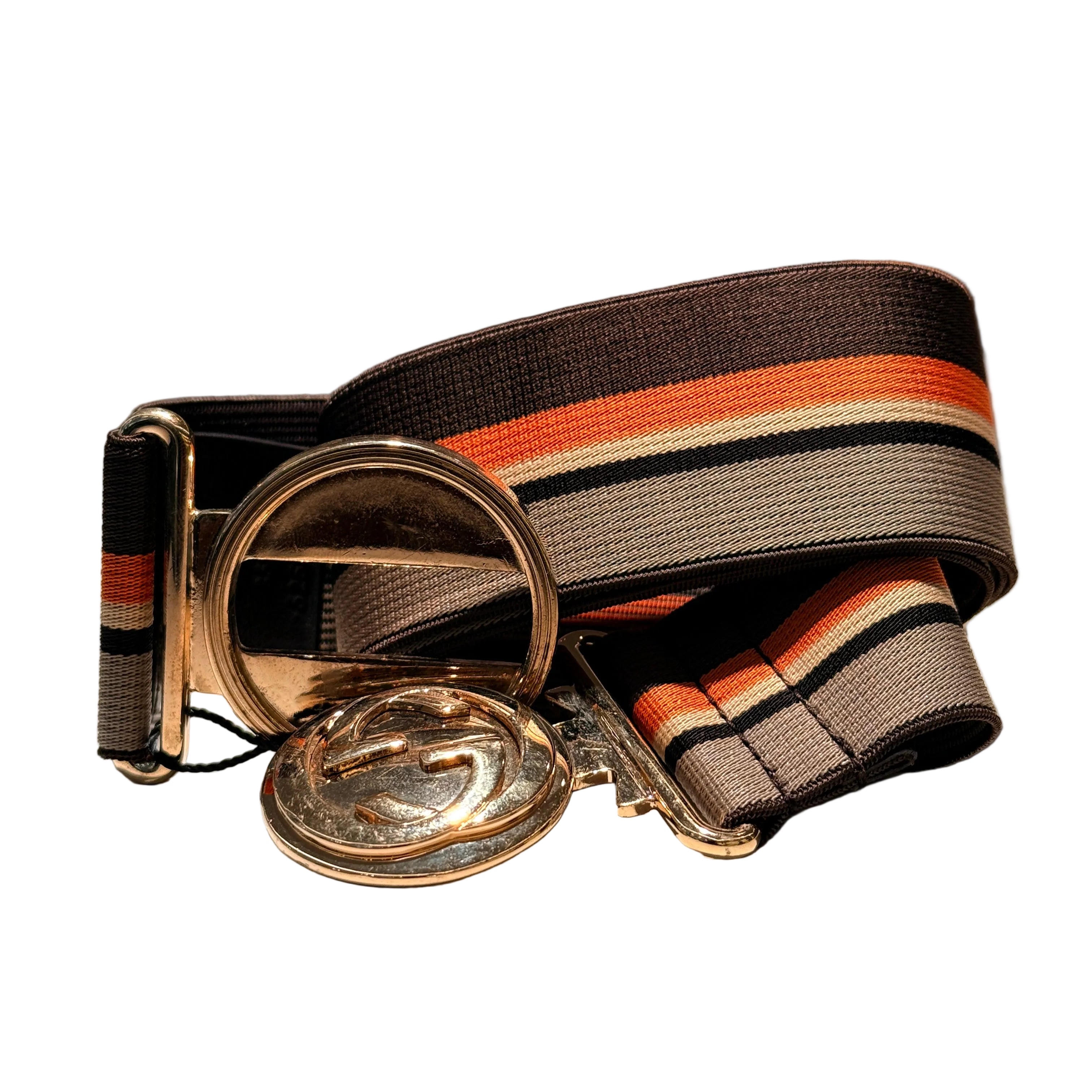 Gucci elástico bicolor