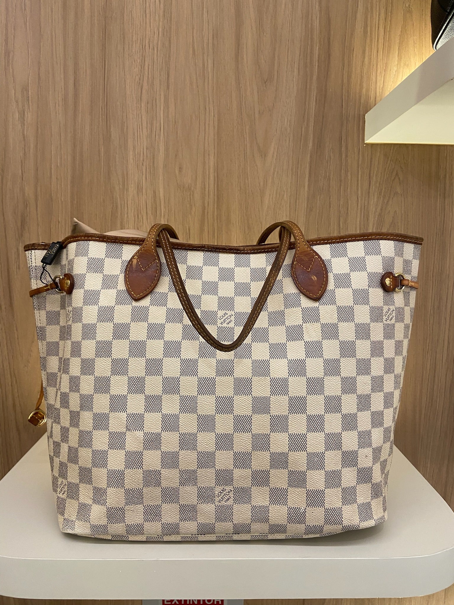 Louis Vuitton Neverful azul