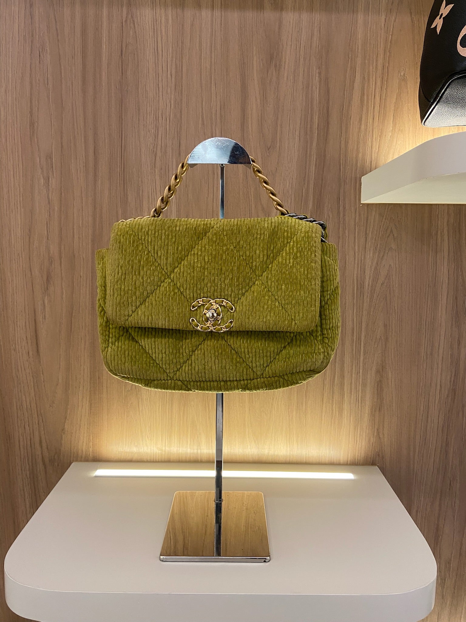 Chanel flap atoalhada