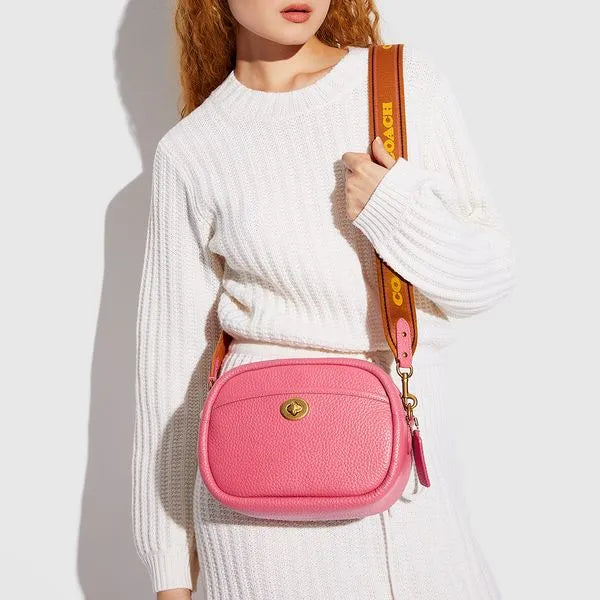 Bolsa Camera Bag Coach - Rosa