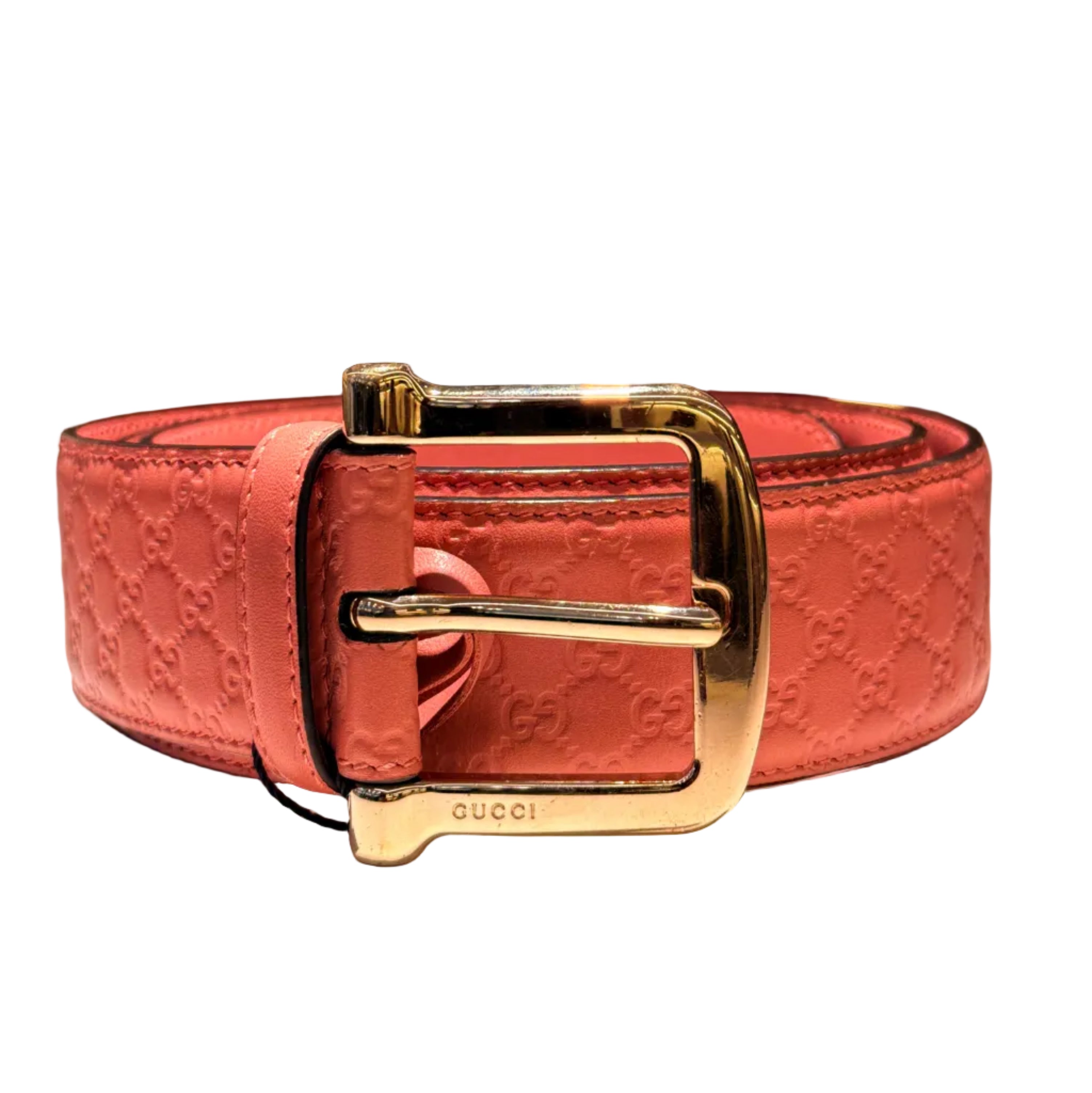 Gucci Microguccissima Leather Belt