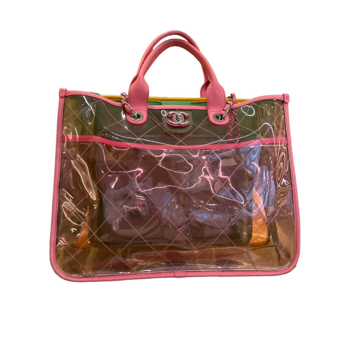 Chanel Coco Splash PVC Shopping Tote