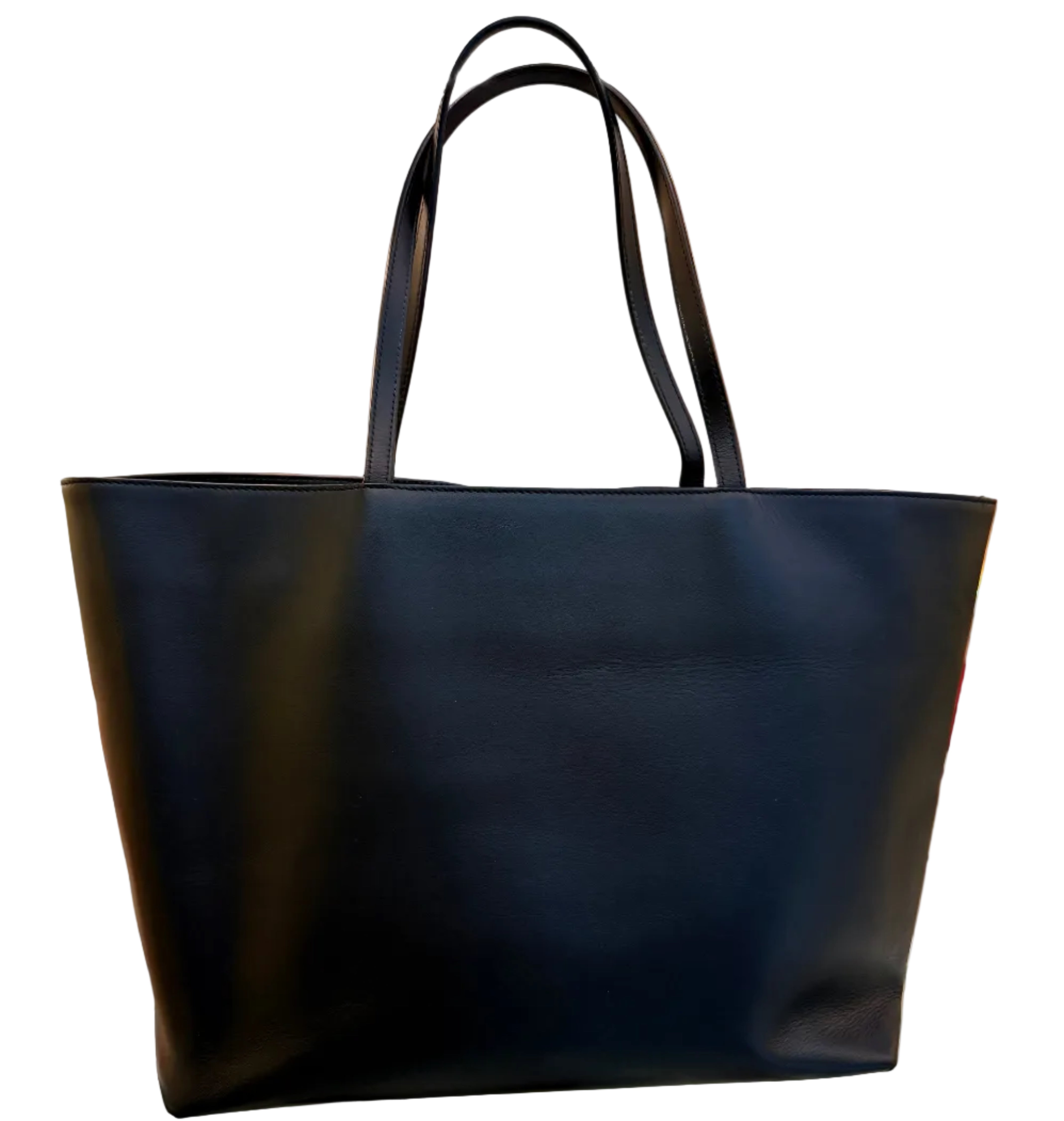 D&G Logo Calfskin Tote Bag