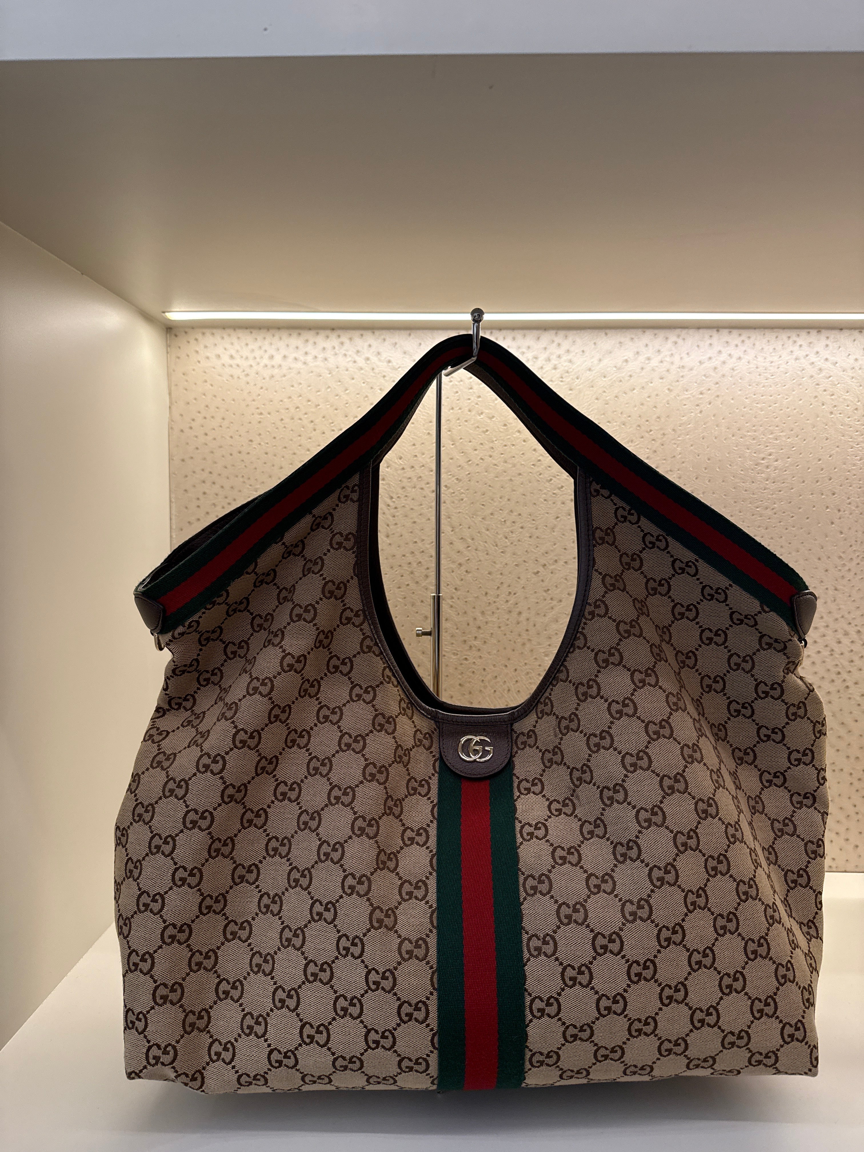 Gucci monograma faixa web