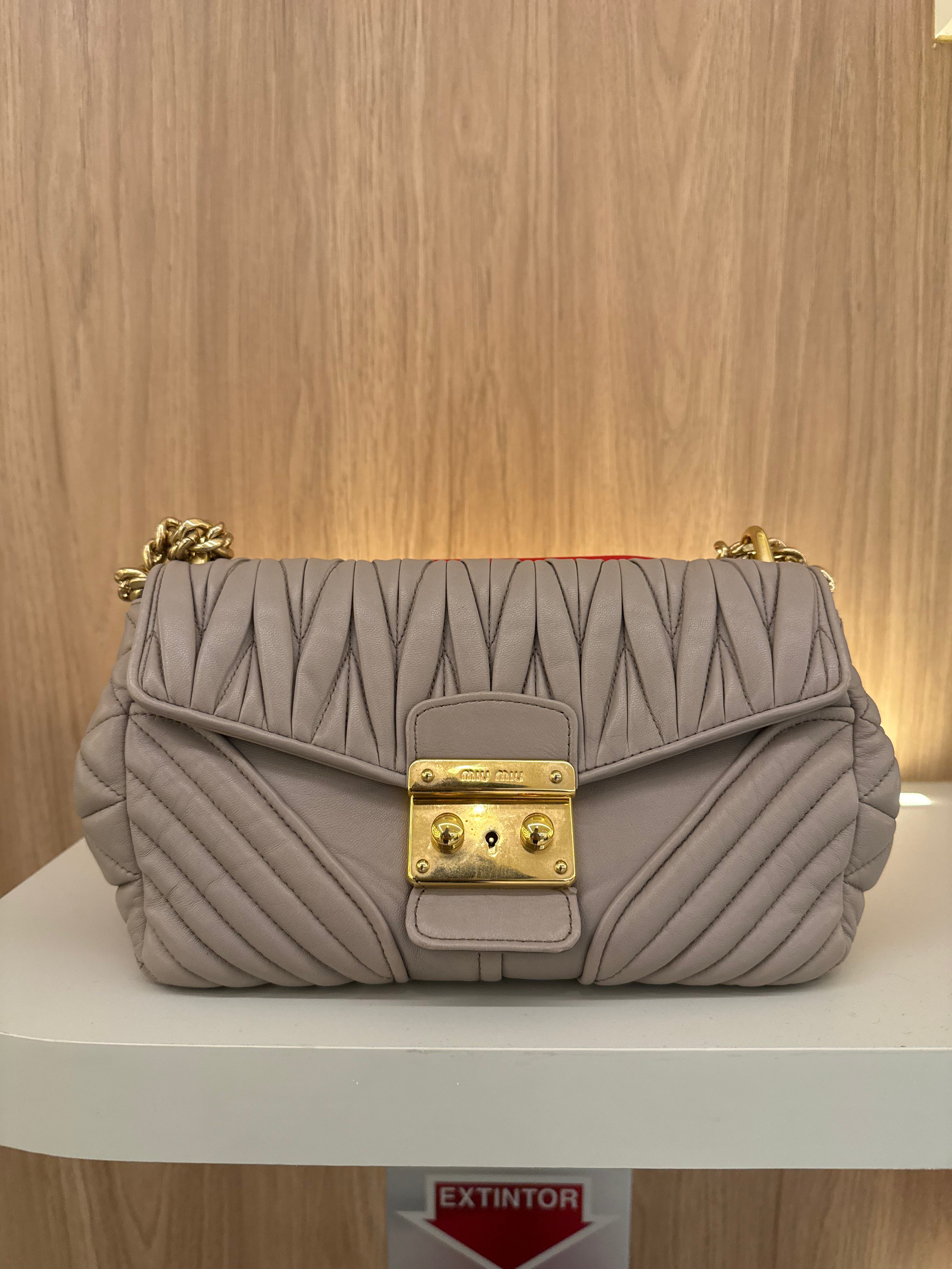 Miu Miu Leather Matalasse