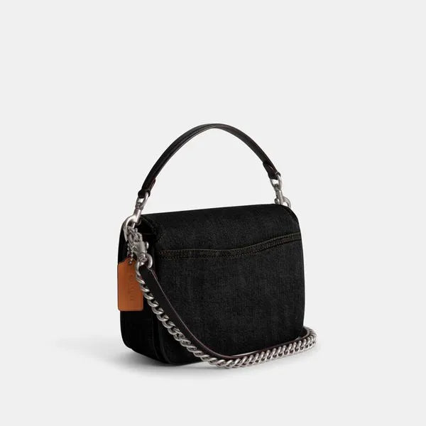 Bolsa Cassie Crossbody 19 Denim Coach - Preto