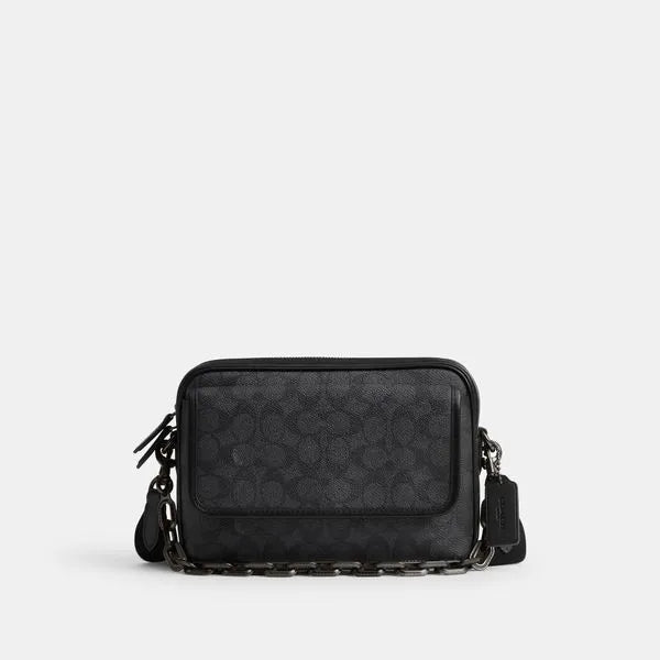 Bolsa Charter Flap Crossbody  Signature Coach