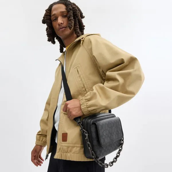 Bolsa Charter Flap Crossbody  Signature Coach