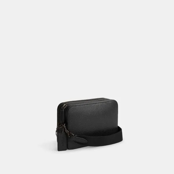 Bolsa Charter Crossbody 19 Coach - Preto