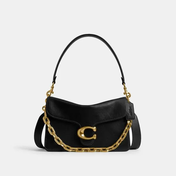 Bolsa Chain Tabby Shoulder Coach - Preto