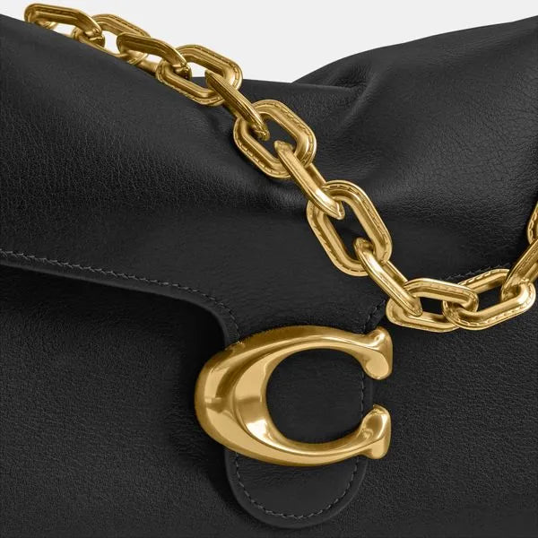 Bolsa Chain Tabby Shoulder Coach - Preto