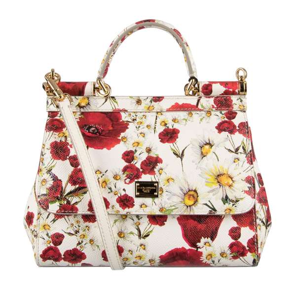Dolce & Gabbana Dauphine Floral Print Medium Miss Sicily