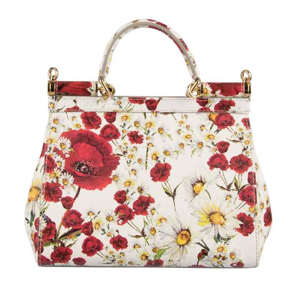 Dolce & Gabbana Dauphine Floral Print Medium Miss Sicily