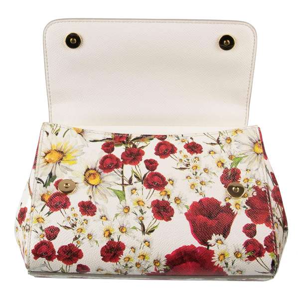 Dolce & Gabbana Dauphine Floral Print Medium Miss Sicily